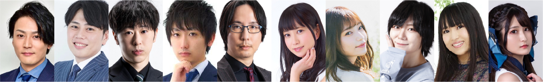 プロの間雀士全員の写真