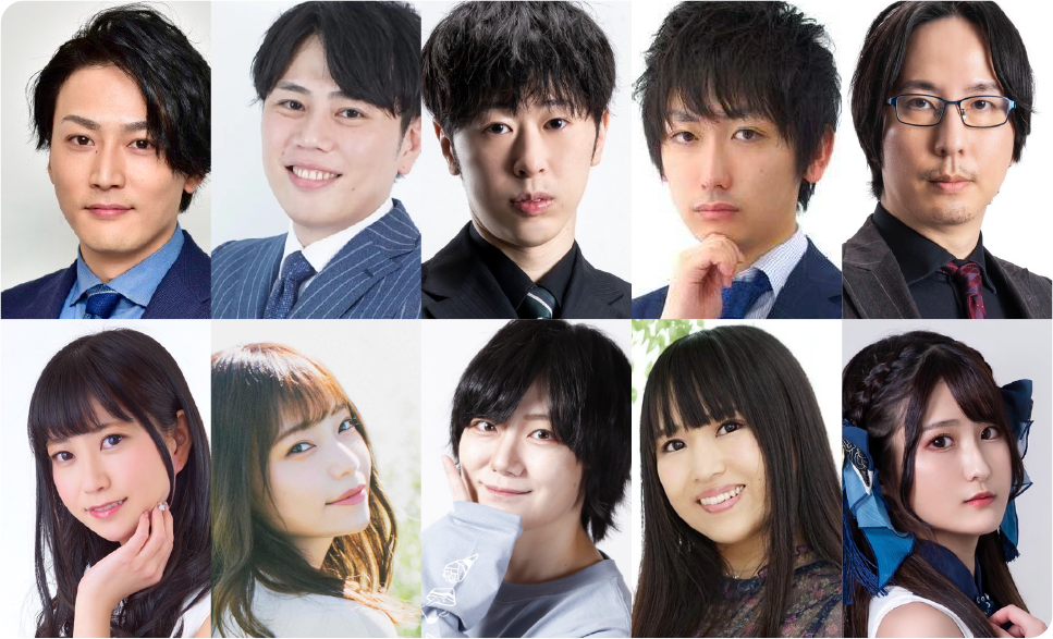 プロの間雀士全員の写真