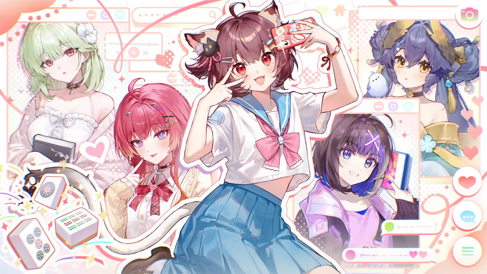 雀魂7周年記念 魂天神社 例大祭